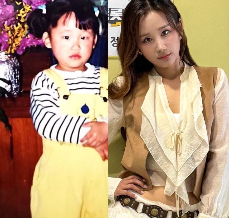 미스트롯4 가수 정혜린 귀여운 과거 사진(과사)과 나이, 결혼, 부모님, 엄마
