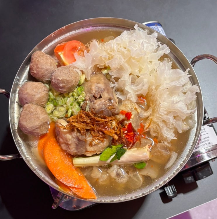  성수  태국음식 카오 특색 있는 맛의 데이트 맛집 추천 숩헝누아 후기