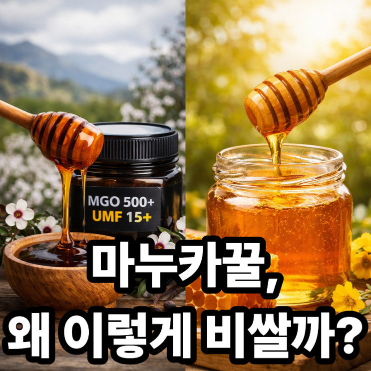  마누카꿀이란? 일반 꿀과 다른 결정적 차이, 꼭 알아야 할 이유