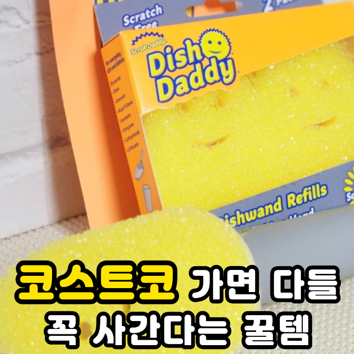  스크럽대디 코스트코 수세미 써보면 쟁여두는 청소용품