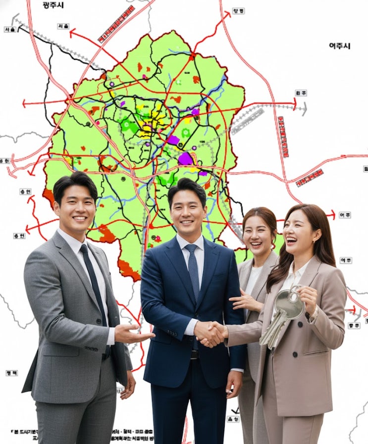  2030년 이천 도시기본계획 완전분석: GTX-D와 미래산업이 이끄는 부동산 투자 전략[이천부동산 미래]