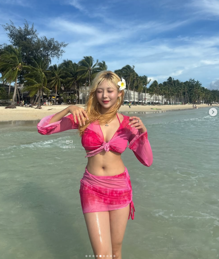  무용과 출신의 위엄... 조예린 비키니 핏이 예술인 이유.jpg