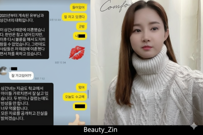 '남현희' 전 남편 불륜 폭로 이혼 사유 재조명 상간녀 대화 내용 공개 파장 정리