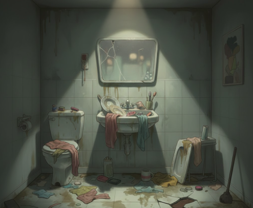 더러운 화장실을 청소하는 꿈, 뜻밖의 길몽?!