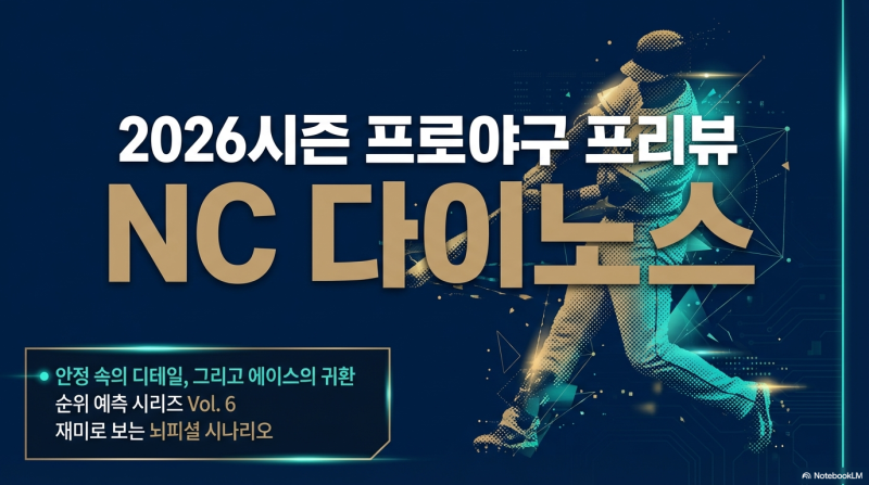 2026시즌 프로야구 팀별 예상 및 순위 예측 6편 - NC 다이노스