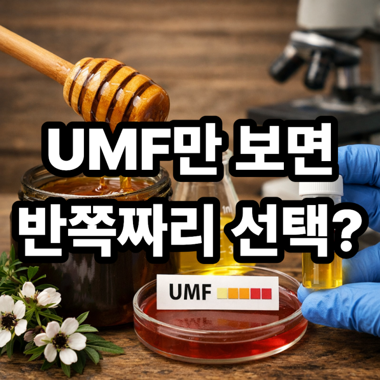 마누카꿀 UMF와 MGO 차이점은? 두 가지를 동시에 봐야 하는 진짜 이유