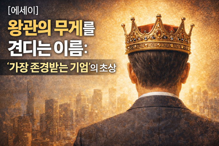  [에세이] 왕관의 무게를 견디는 이름: ‘가장 존경받는 기업’의 초상