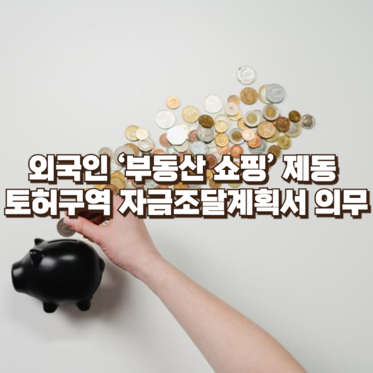  외국인 ‘부동산 쇼핑’ 제동… 토허구역 아파트 매수 시 자금조달계획서 의무화