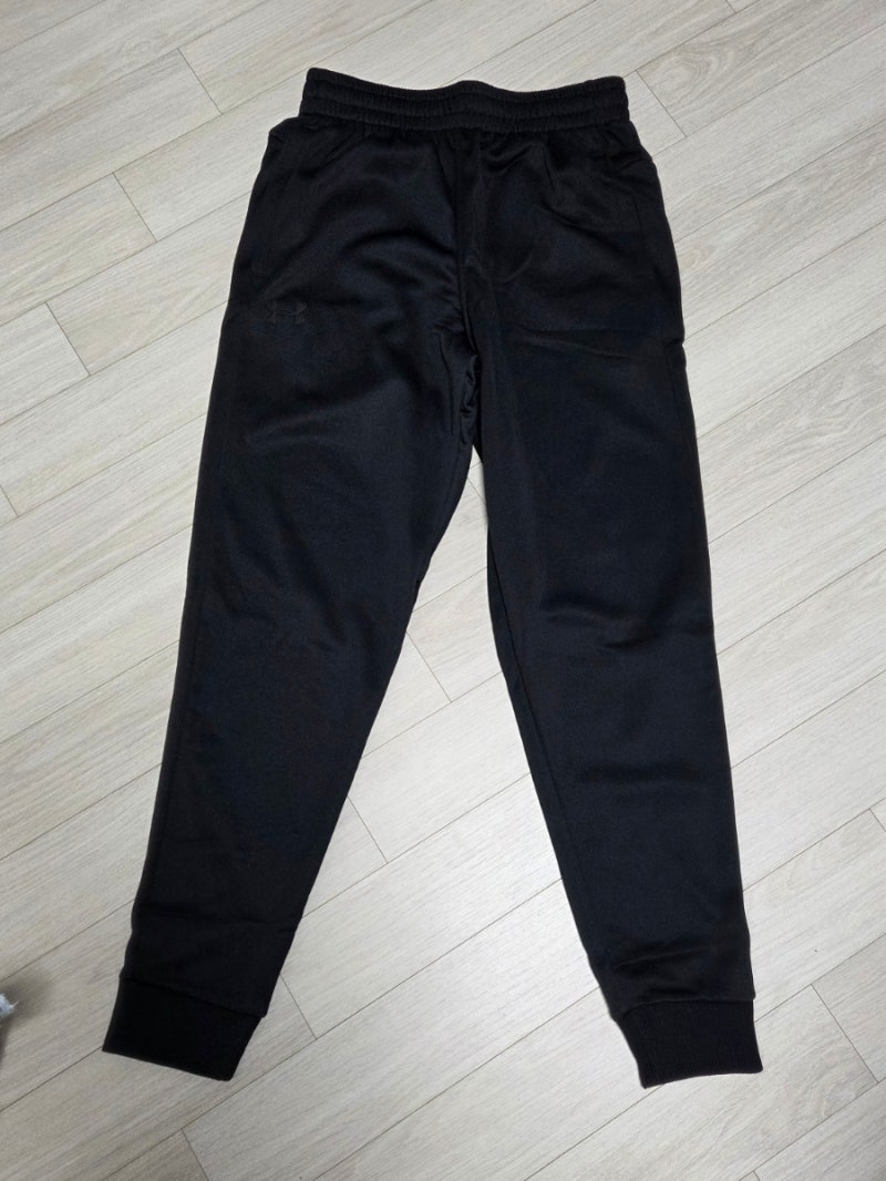 실측 L 사이즈 언더아머 남성 UA Armor Fleece 조거 기모 팬츠 (1373362-001)