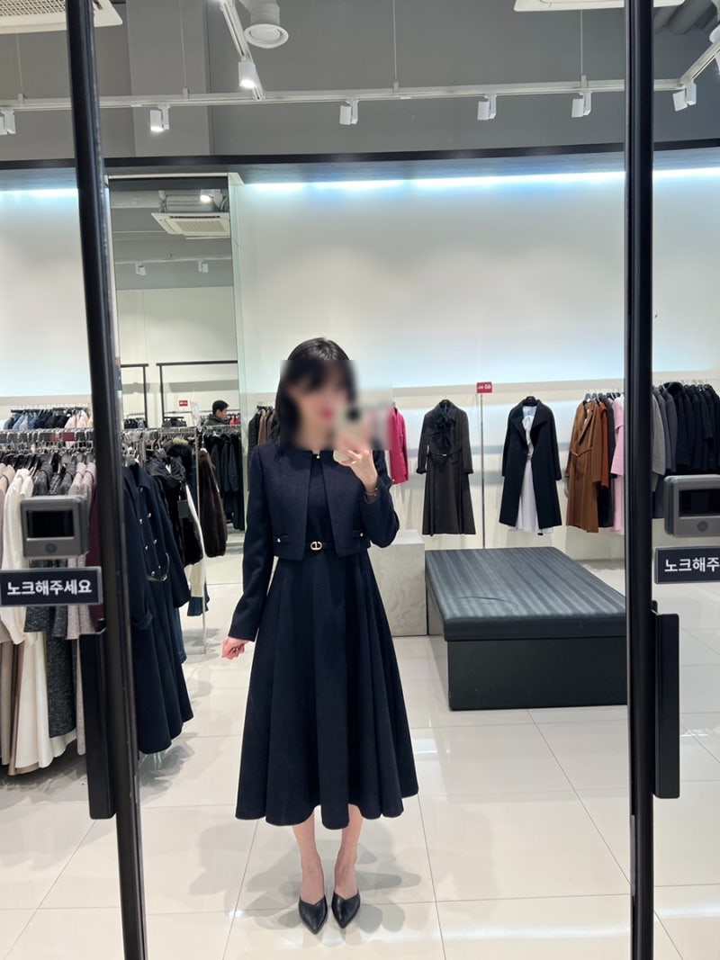송현아 송도현대아울렛 백화점 하객룩 브랜드 (린/마쥬/지고트/