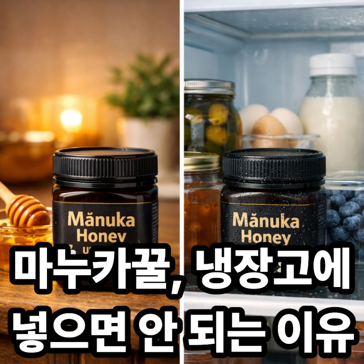  마누카꿀 보관법 총정리｜상온이 좋을까? 냉장 보관해도 될까?