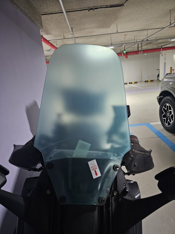  FORZA 300 2020 - 롱스크린 교체