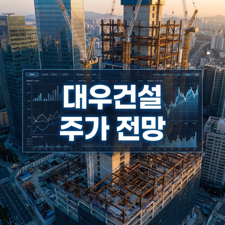  대우건설 주가 전망 오늘 25% 폭등! 해외 원전 수주 잭팟 터졌나? 상승 이유와 2026년 실적 분석