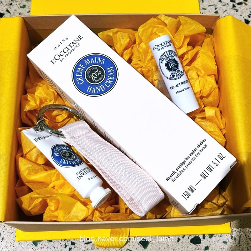 록시땅 핸드크림 선물 추천 (시어버터 150ml 세트 후기) (신세계 강남점)