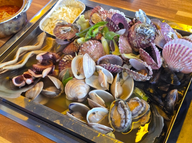 시흥 거북섬 맛집 조개구이 메뉴 추천 바다수퍼해물천하조개구이