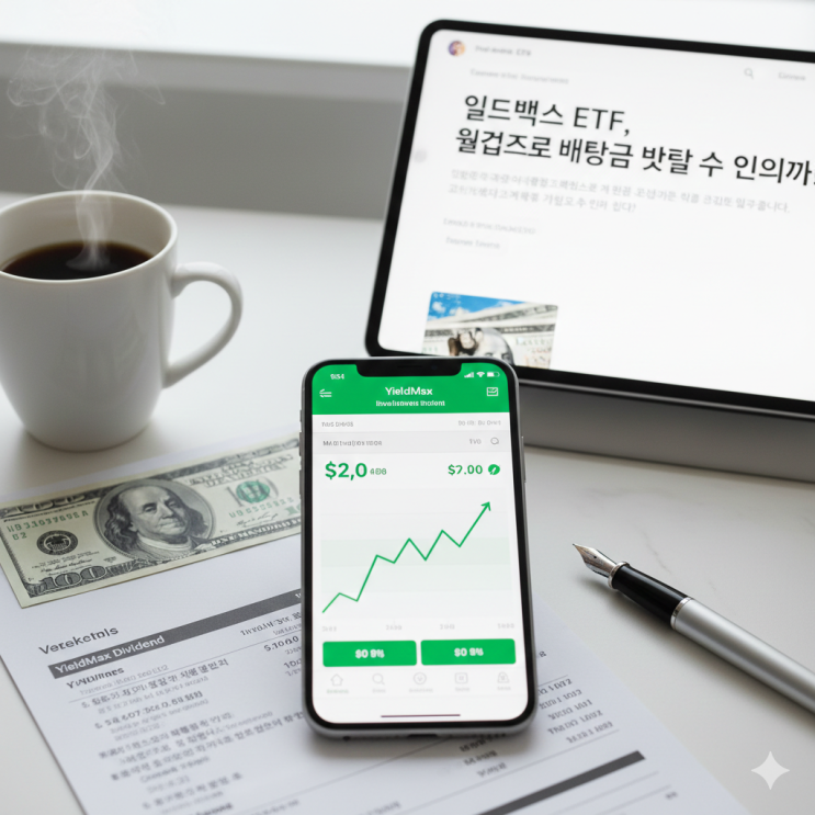  초고배당 일드맥스 ETF, 진짜 월급처럼 배당금 받을 수 있을까? 내돈내산 100만원 투자 후기
