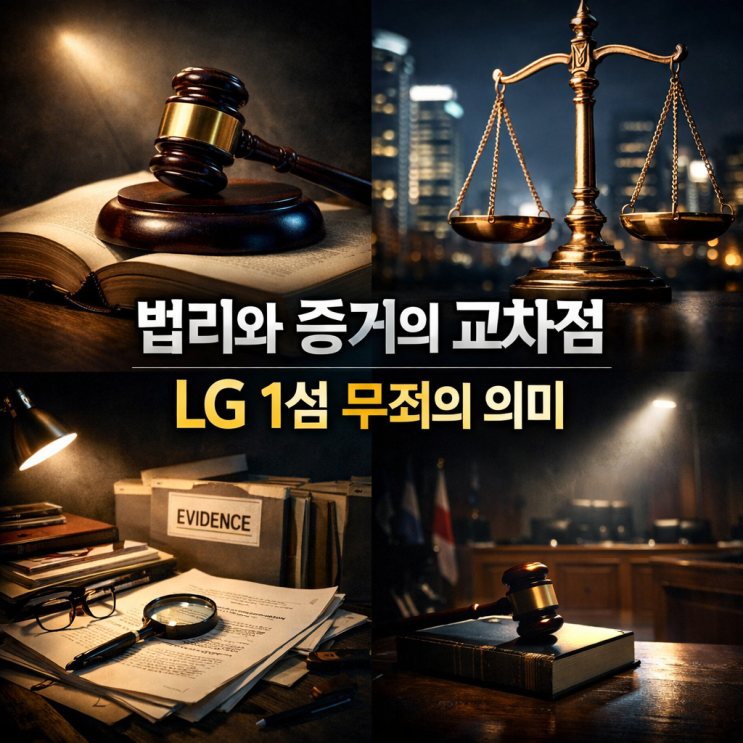  [법리와 증거의 냉철한 교차점: LG가 1심 무죄 판결 분석]
