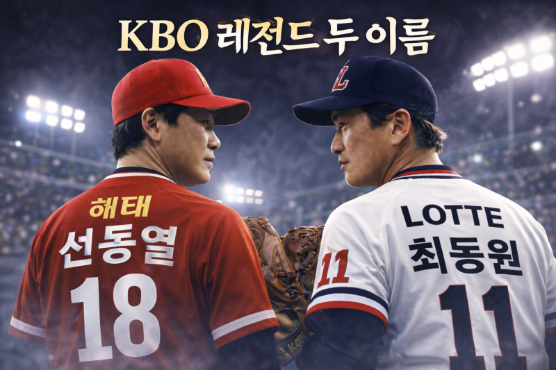 선동열 vs 최동원, 누가 더 압도적이었나 숫자 말고 기준 3가지