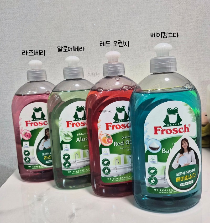 프로쉬 주방세제 개구리세제 솔직후기