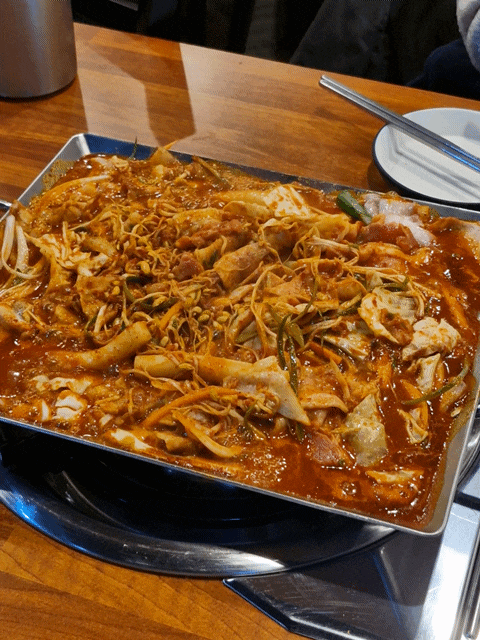  [성대역 맛집] 북수원온천 근처 가성비 콩불 '철판스토리'