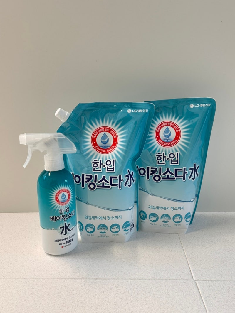 다이소 주방 청소템 추천 / 한입 베이킹소다수 내돈내산 솔직 리뷰