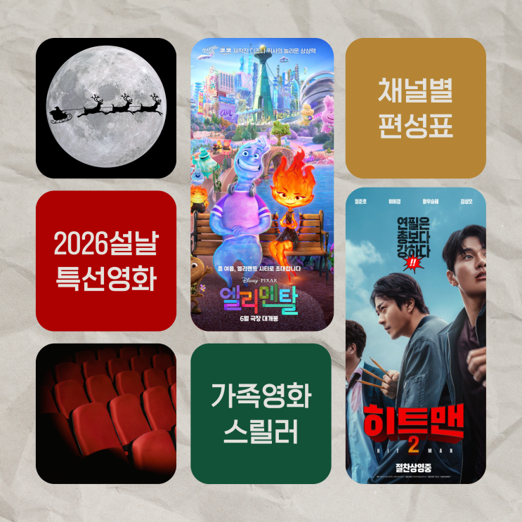  2026 설 특선영화 라인업, 진짜 이래도 돼?