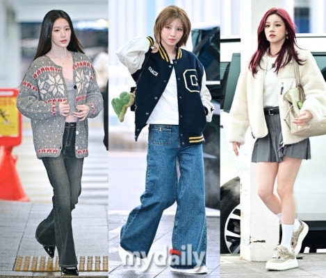 아이들 슈화, 소연, 우기의 아우터 스타일, 2026 봄 패션 트렌드 공항에서 먼저 터졌다 ✈️