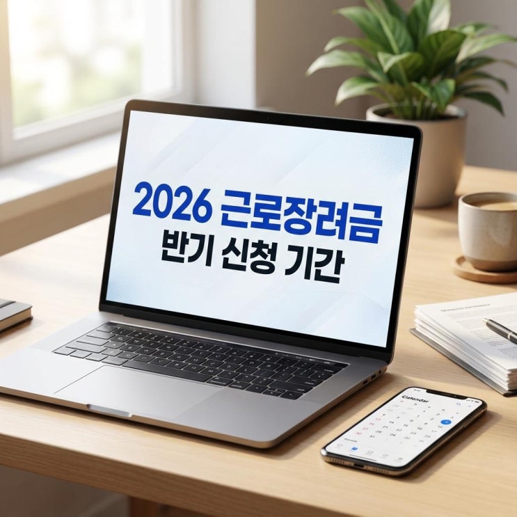  2026 근로장려금 반기 신청 기간 알바생도 최대 165만 원! 3월 신청 안 하면 손해 (지급일 총정리)