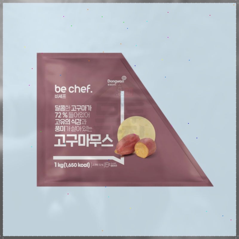 동원 홈푸드 비셰프 뉴 고구마무스 1kg 고구마크러스트