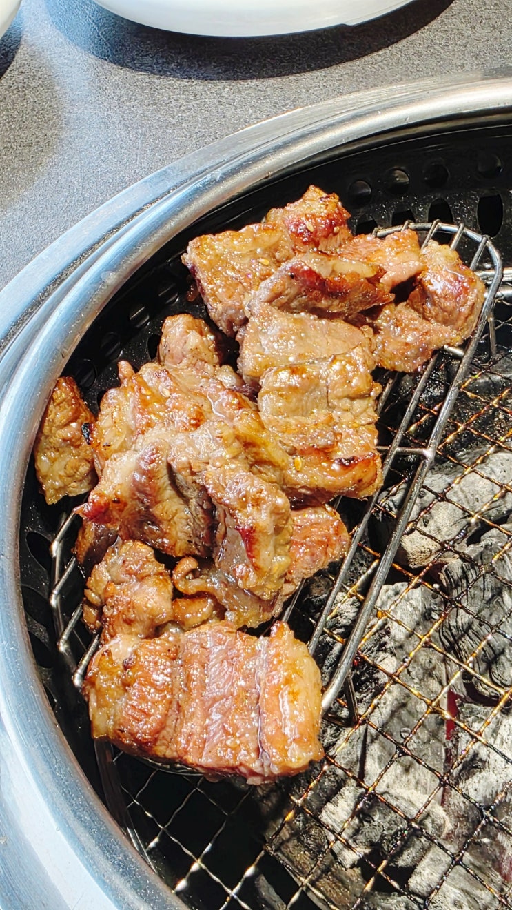  경기광주고기집 화목뜰가든 양념 소갈비살 정식 계속 손이 가는 맛