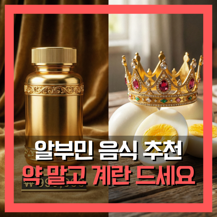  알부민 많은 음식, 비싼 약보다 계란이 더 좋은 이유