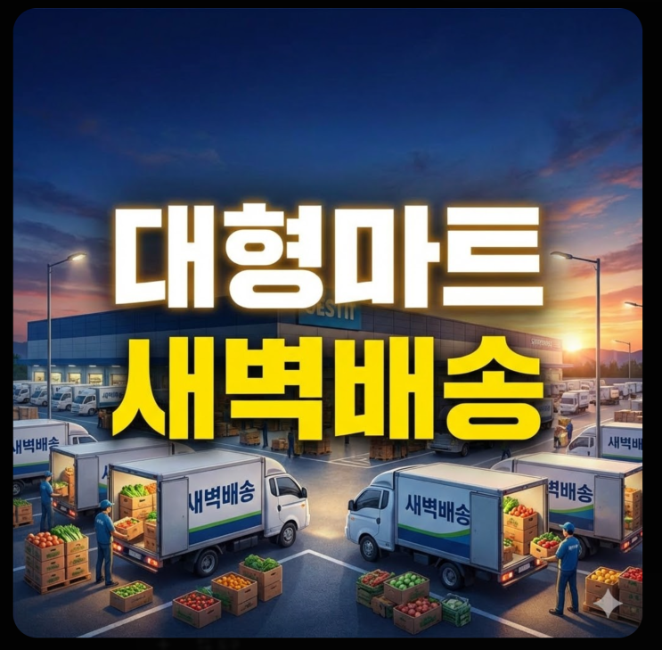  대형마트 새벽 배송 시작? 쿠팡 죽이기, 알리 테무써라