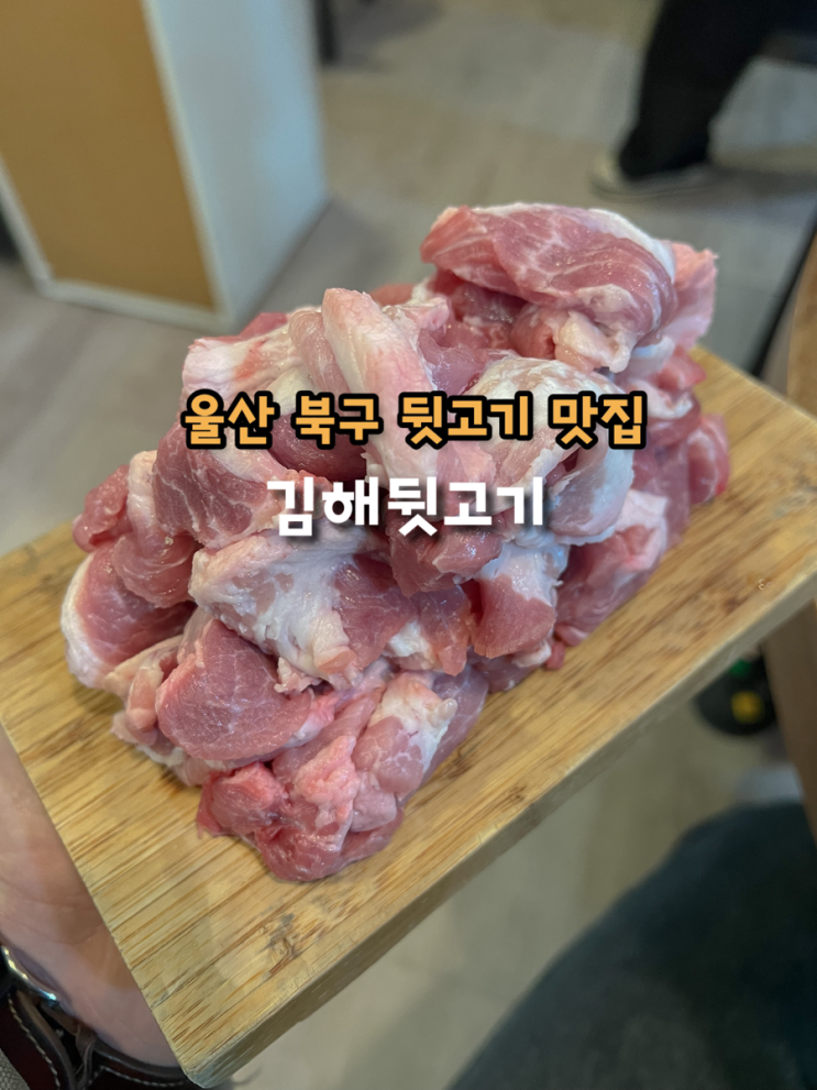  울산 북구 뒷고기 맛집 천곡동 김해뒷고기 가성비 좋다