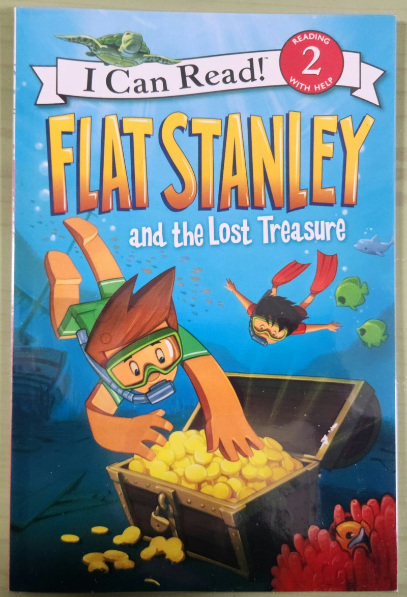 납작이가 된 스탠리 영어 원서 FLAT STANLEY and the Lost Treasure 플랫 스탠리