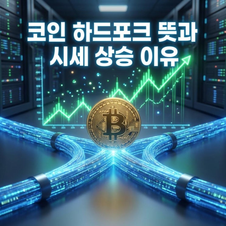  코인 하드포크 뜻과 시세 상승 이유 꽁짜 코인이 생긴다고? 스마트폰 업데이트와 에어드랍의 비밀