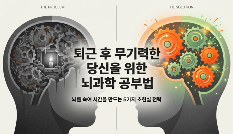  시간 없다 핑계 그만! 직장인 & 워킹맘이 뇌를 속여 자격증 따는 현실 공부법 5가지