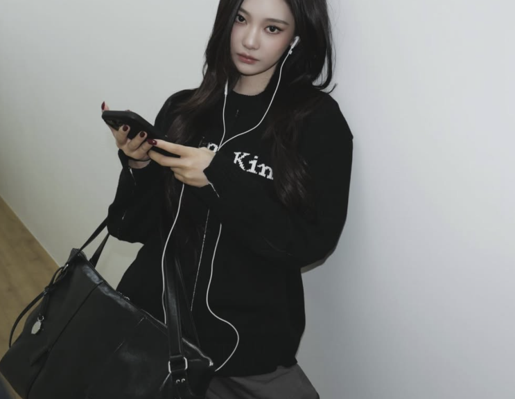  [셀럽 패션] 에스파 닝닝 데일리룩 분석요즘 힙한 여자 사복 정석