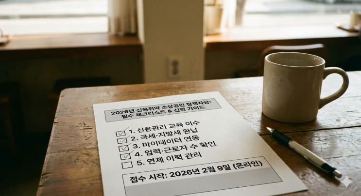 신용취약 소상공인 정책자금 신청 방법 | 지원 조건 | 2026년 최신판