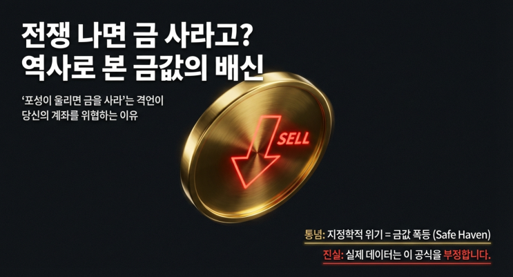  25. 전쟁 나면 금 사라고? 역사로 본 금값과 전쟁의 진실