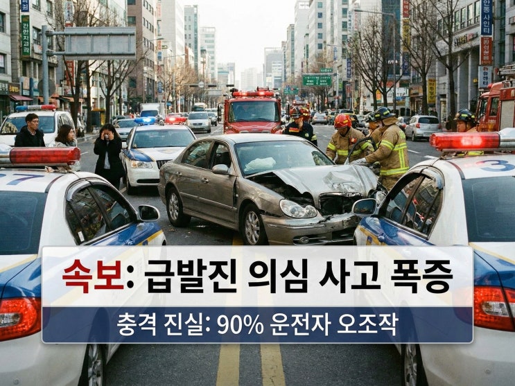  "가짜 급발진 멈춰!" AI 페달 감시, '89% 실수' 잡아낸다