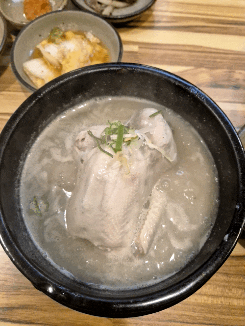 창원 신월동 점심 맛집 국물이 끝내주는 국화삼계탕 내돈내산