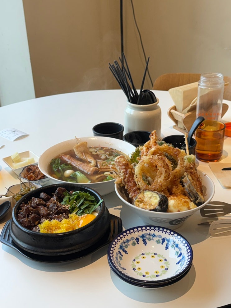  전주 유쿄니 신시가지점 맛집 텐동 우동 메뉴 주차