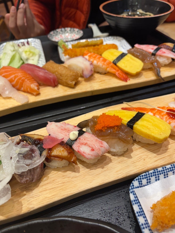  이수역 맛집 점심 윤초밥:) 도톰한 스시세트 즐기기