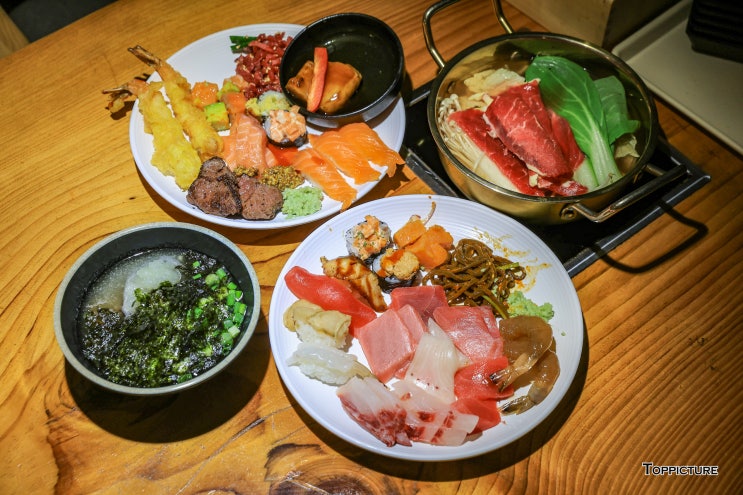 사당뷔페 맛있는 참치, 초밥무제한 먹을 수 있는 <바르미 심비디움2>