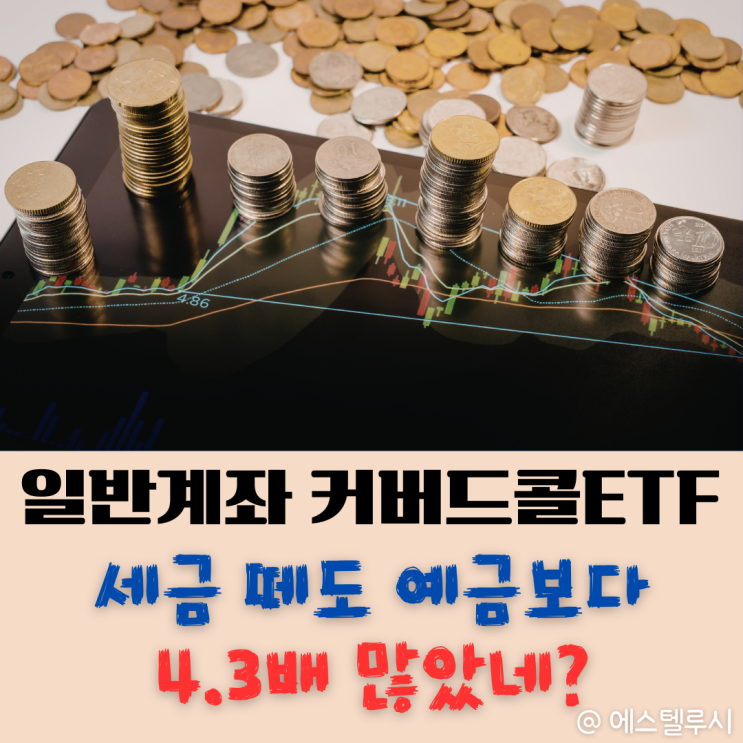  1000만원 커버드콜 ETF 1달 투자 후기, 세금 떼도 예금보다 4.3배 많네?