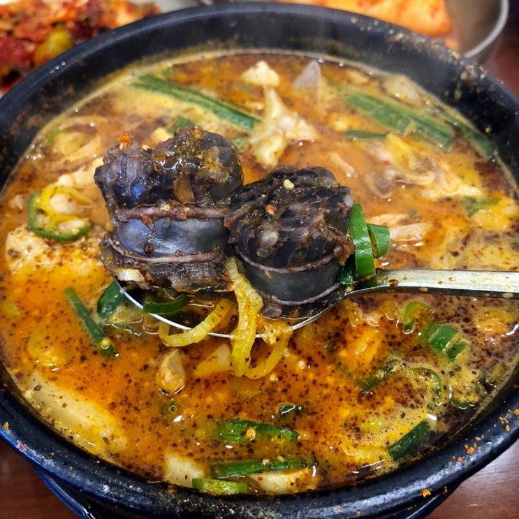  호구포역 맛집 동춘사골순대국 논현 국밥 아침식사 가능