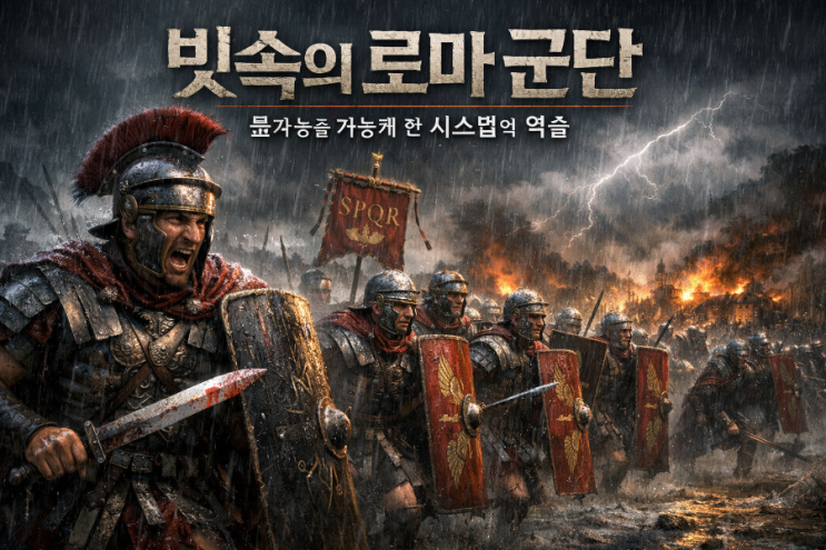  빗속의 로마 군단 : 불가능을 가능케 한 시스템의 역습