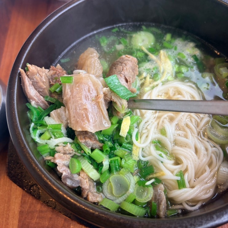  성남시청맛집 / 한우와 국내산 재료를 사용하여 더 맛있는 곰탕 맛집 [ 디안한우곰탕콩국수 ]
