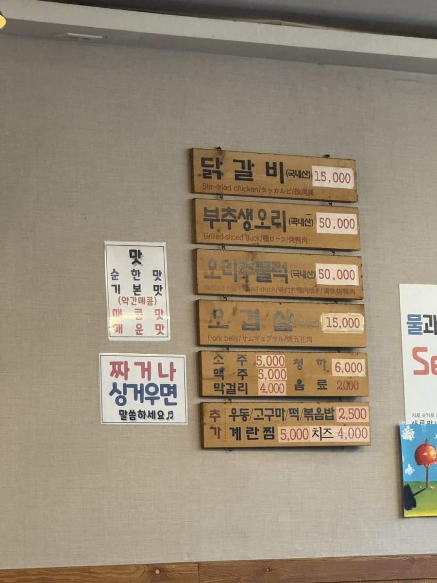 춘천닭갈비생오리 사진 2
