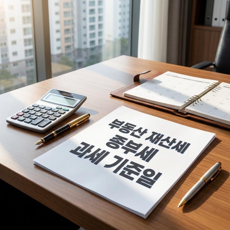 부동산 재산세 종부세 과세 기준일 5월 31일에 잔금 치르면 세금 독박! 수백만 원 아끼는 매매 타이밍